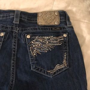 Miss Me Signature Slim Boot Cut Jeans Size 30